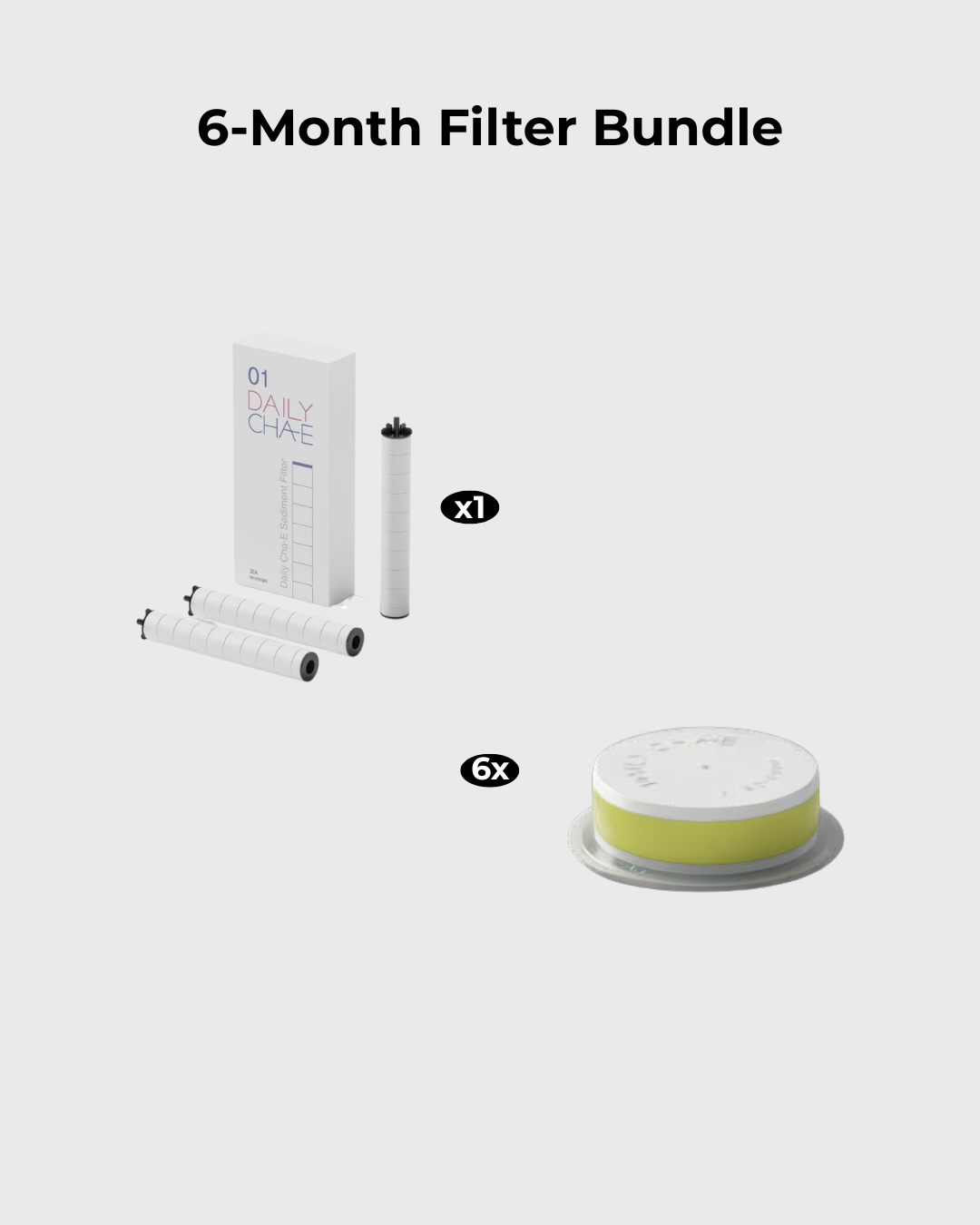 Daily Cha-E Replacement Filter Pack