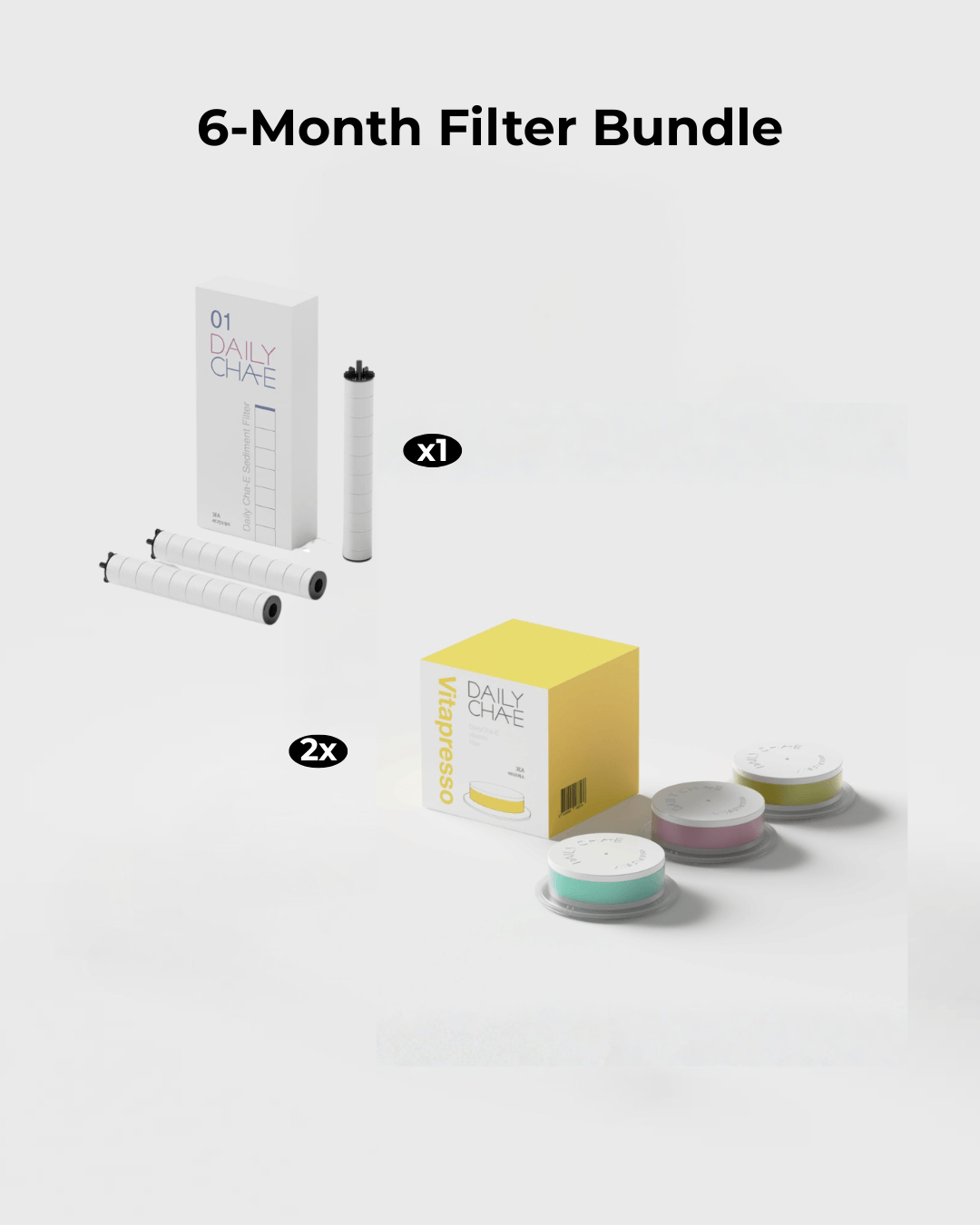 Daily Cha-E Replacement Filter Pack